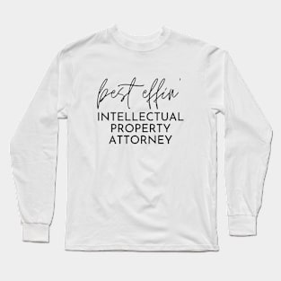 Intellectual Property Attorney  Gift Idea For Him Or Her, Thank You Present Long Sleeve T-Shirt